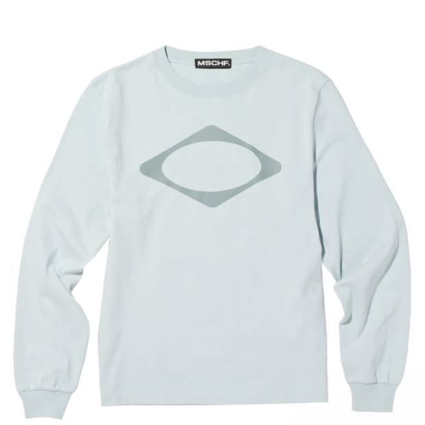 미스치프 롬버스 롱슬리브 스카이 블루 