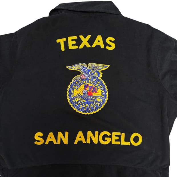 FFA 코듀로이 블랙 자켓 Mike Jones