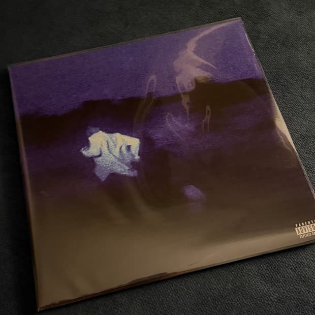 다니엘시저 never enough lp 오렌지 한정반
