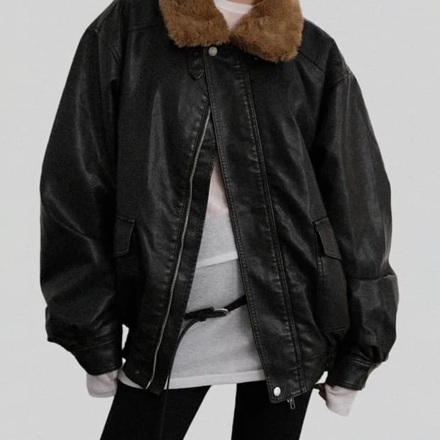 어텀 로건퍼무스탕점퍼