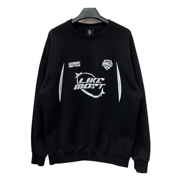 라이크모스트 링스타 오버핏 스웻 맨투맨 XL