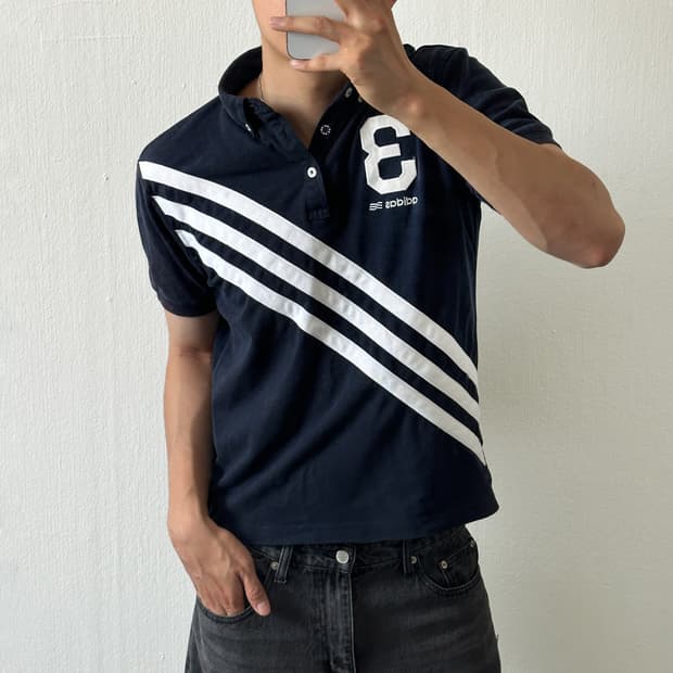 Adidas 3 반팔 폴로셔츠