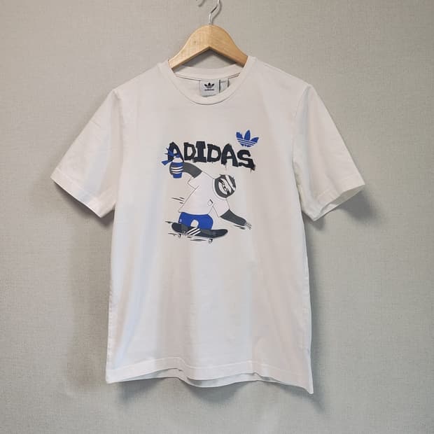 [L] 아디다스 스케이트보드 반팔티