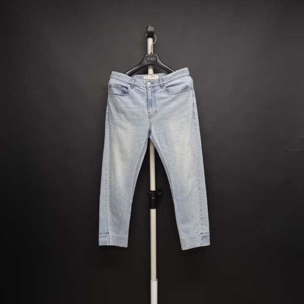 타임 옴므 남성 연청 데님팬츠 82 32.33