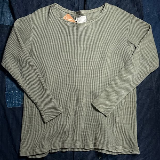 그렉로렌 와플 니트 롱슬리브 2