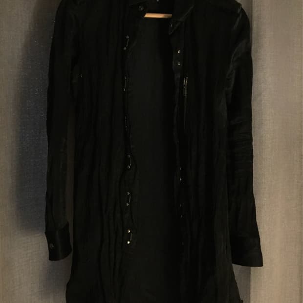 Tornado Mart Satin Waxed Shirt Jacket