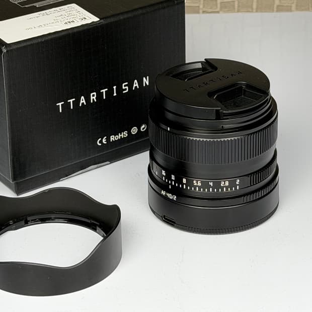 티티아티산 40mm F2 렌즈 루믹스 L마운트