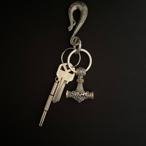 바이킹 해머 키링