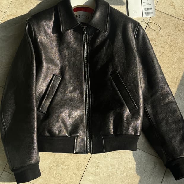 렉토 벤 고트 레더자켓 M