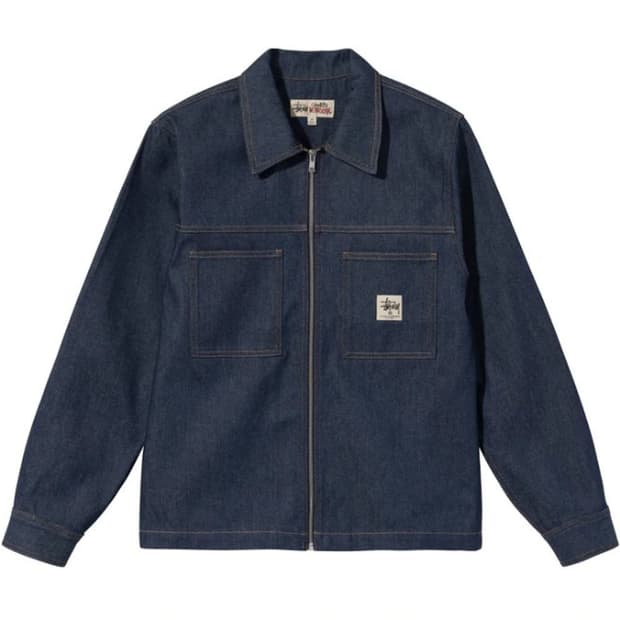 스투시 집업 워크자켓 (데님)