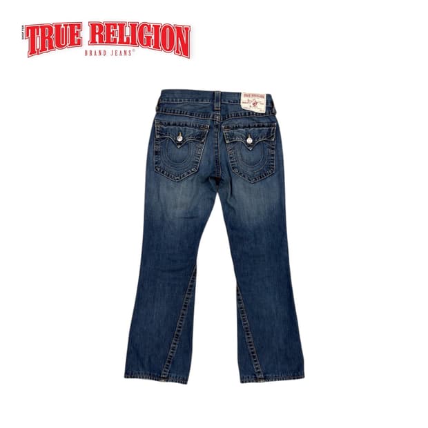 트루릴리전 부츠컷 데님 진