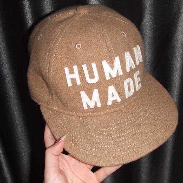 Human Made Wool Logo Cap