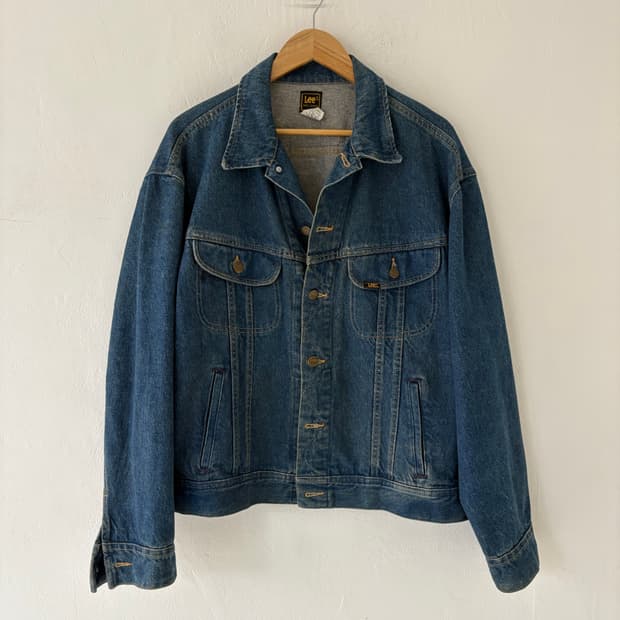 80's LEE Patd-153438 Denim Trucker JK
