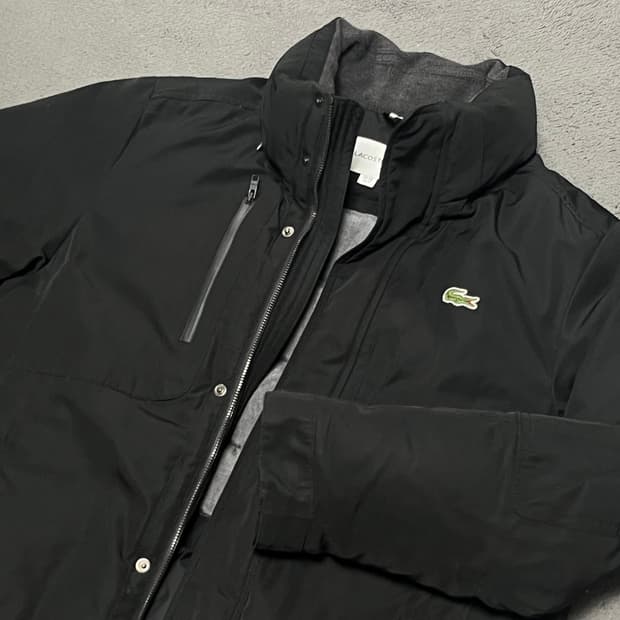 라코스테 패딩 점퍼 자켓