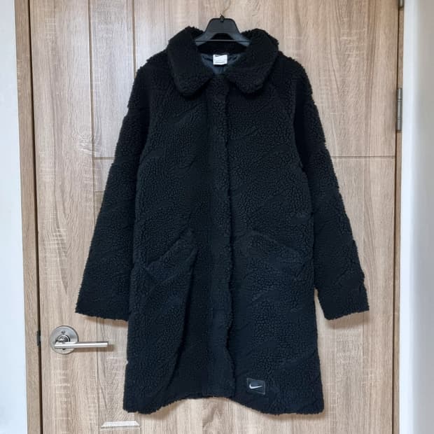 나이키 뽀글이 롱점퍼