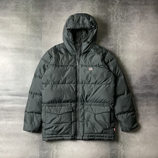 LEVI'S  리바이스 빈티지 블랙 후드 다운자켓 A00311