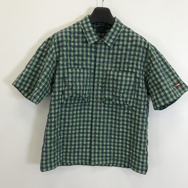 NAU 나우 시어서커 체크셔츠 [XL]