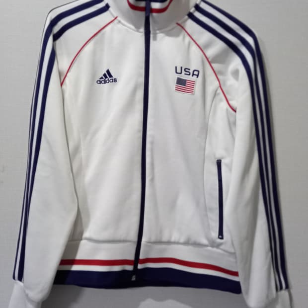 아디다스 USA 미국 성조기 트랙탑 저지 져지집업 85~90