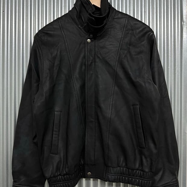 [100] SK레더 SK LEATHER 양가죽 레더 자켓