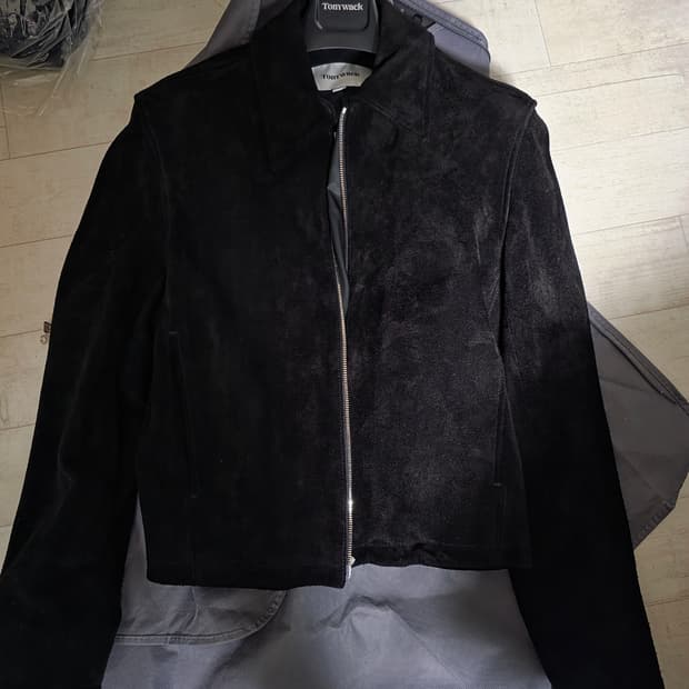 토니웩 카우하이드 스웨이드 자켓 S