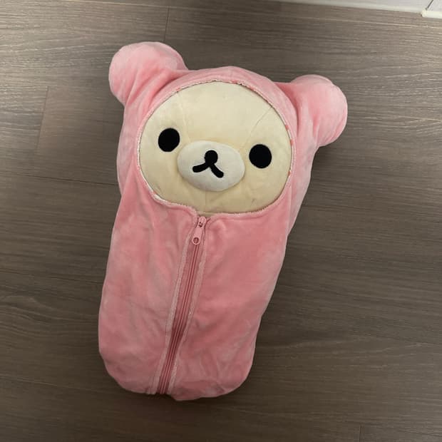 빈티지) 정품 코리락쿠마 침낭 인형