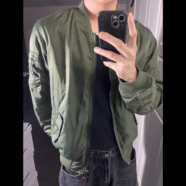 [L] JEEP 지프 리버시블 봄버 자켓