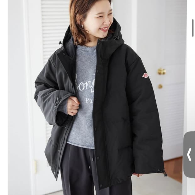 프릭스스토어 단톤 다운 후드 패딩