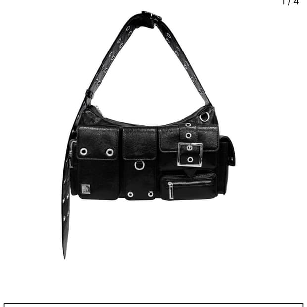 블랙퍼플 포트리스백 