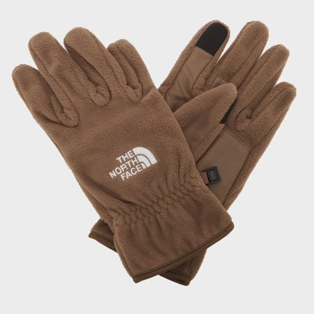[새상품] 노스페이스 유니 플리스 글러브 브라운