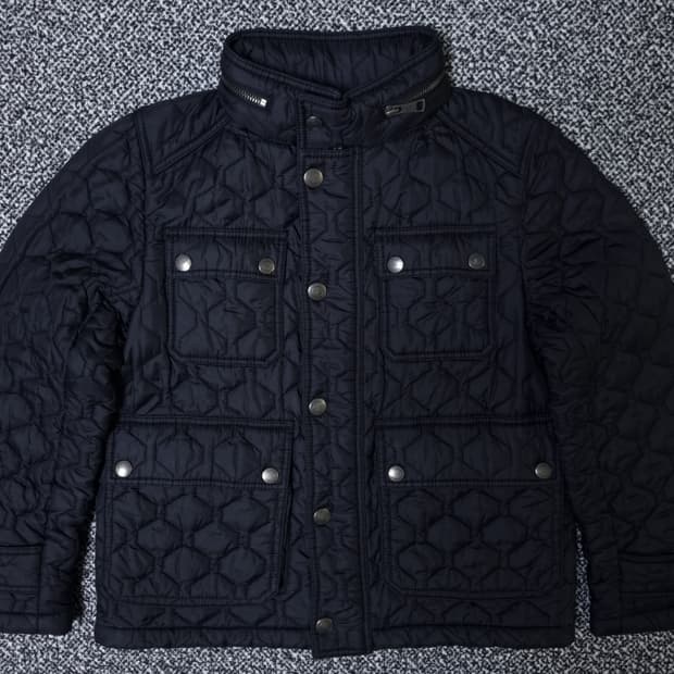 [무료배송][8Y/128cm]버버리 키즈 퀼팅 누빔 자켓