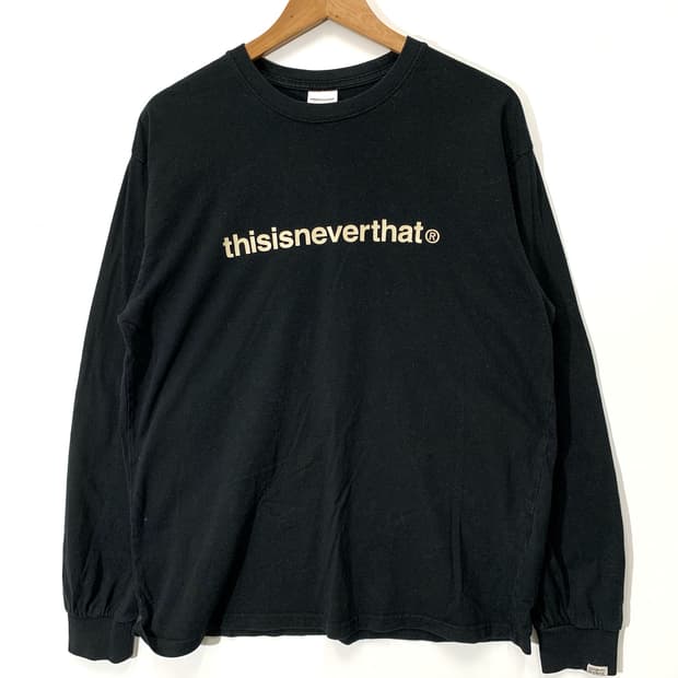 디스이즈네버댓 블랙 롱슬리브