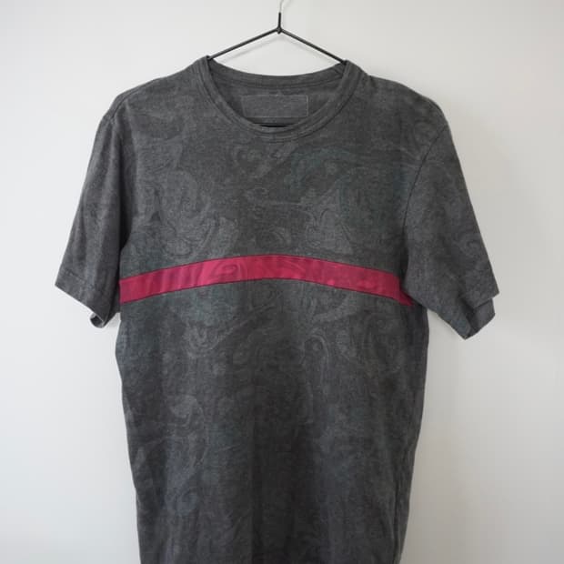 Comme des Garcons homme paisley t-shirt