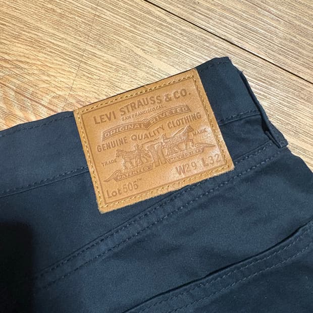 리바이스 블랙진 505