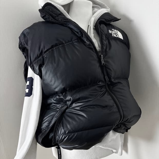 노스페이스 패딩 조끼