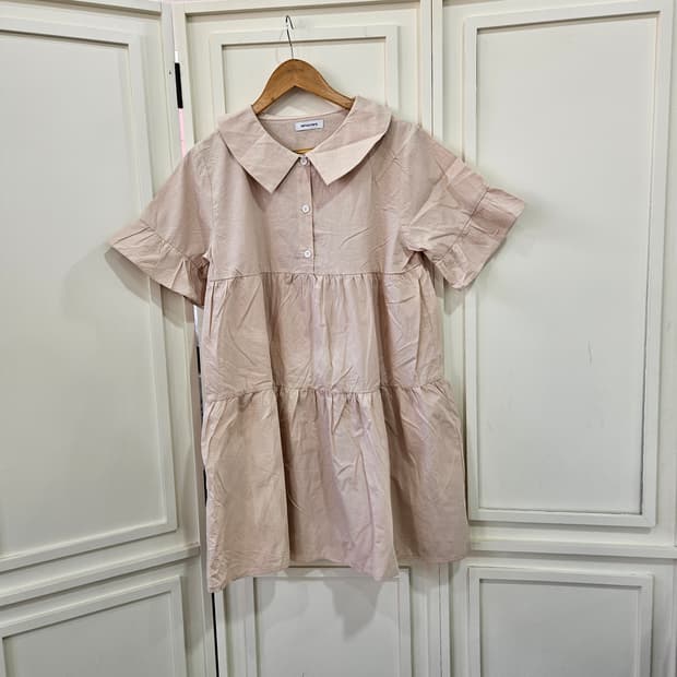 둥근카라 베이비돌 원피스