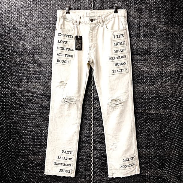 넘버나인 02 패치워크 팬츠