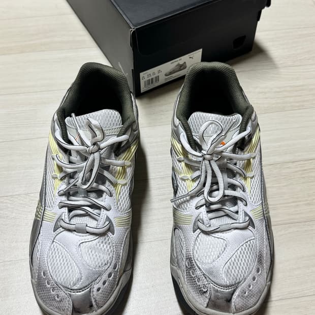 푸마 PUMA 케셀 프로 - 화이트:페더그레이 402964-02-1963