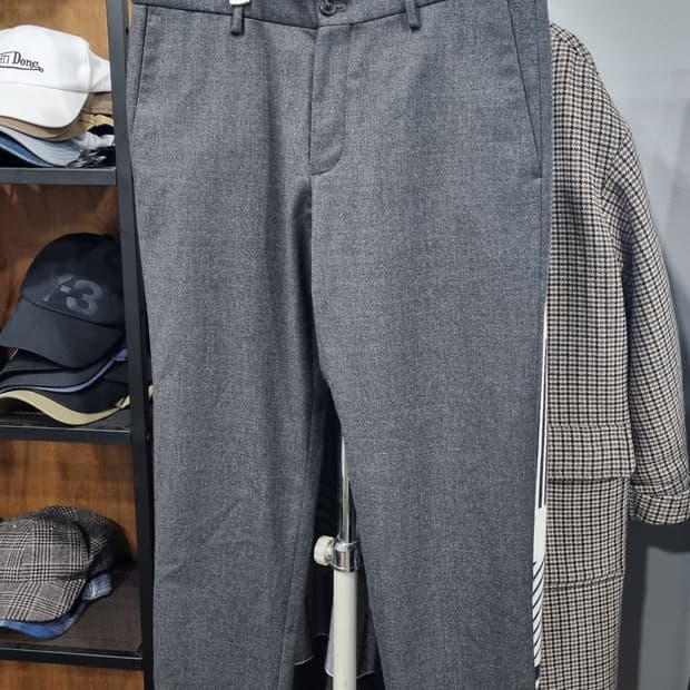 series (kolon) 울혼방 그레이 슬랙스 스판 슬림 32~33 