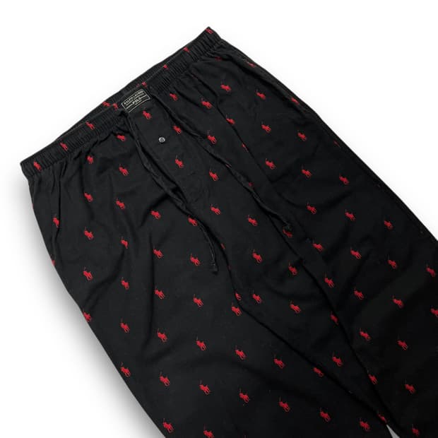 폴로 랄프로렌 멀티 포니 로고 다크 슬립웨어 팬츠