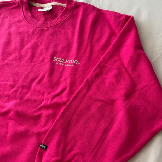 스컬프터 글리터로고 스웻셔츠