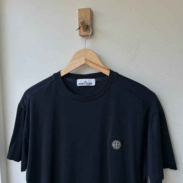 16647 - 스톤아일랜드 로고 패치 반팔 티셔츠