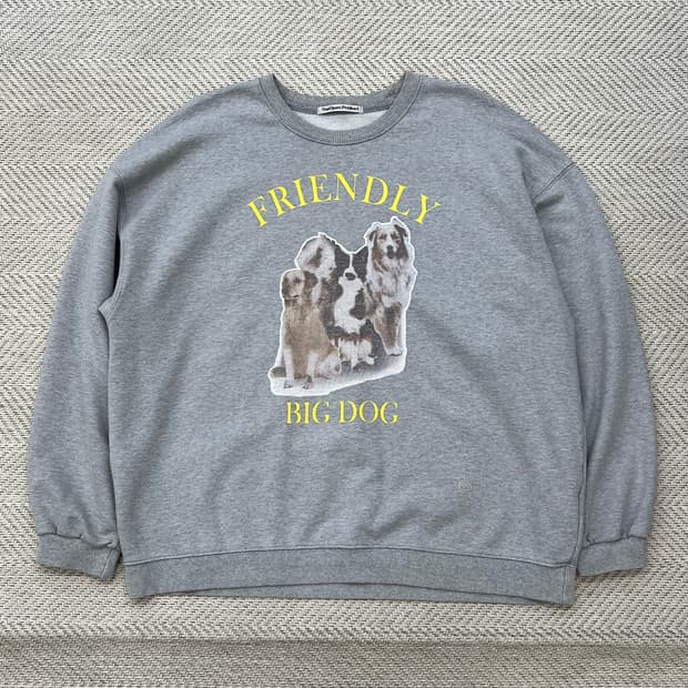 더오픈프로덕트 프린팅 맨투맨 r2643