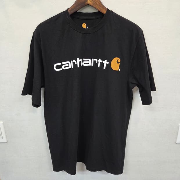 칼하트 시그니처 레터링 로고 반팔 m 레귤러 