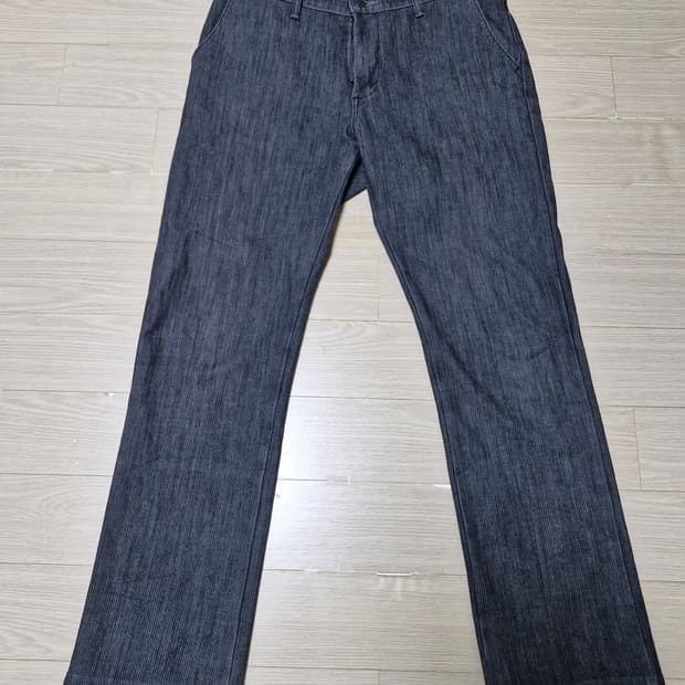 [32] EDWIN JAPAN 403 핀스트라이프 블랙진 일본제조