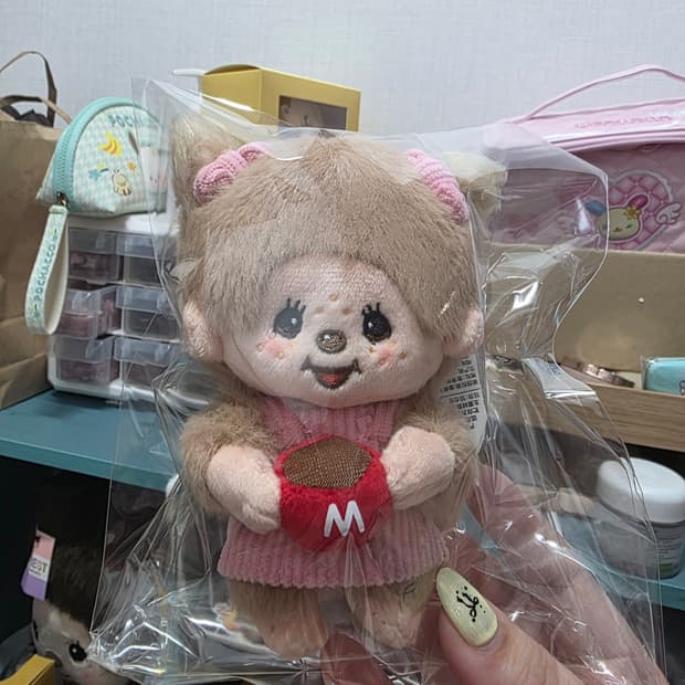 미니소 봉제 몬치치 키링