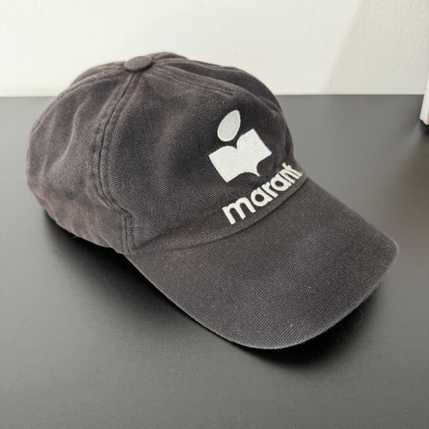 이자벨마랑 로고 볼캡 모자