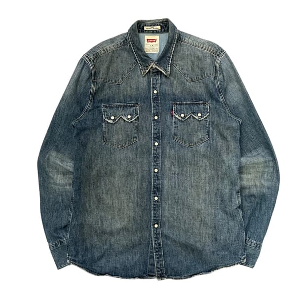 리바이스 데님 웨스턴 셔츠