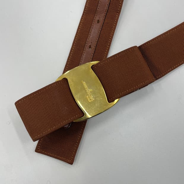 페라가모 바라 리본 벨트