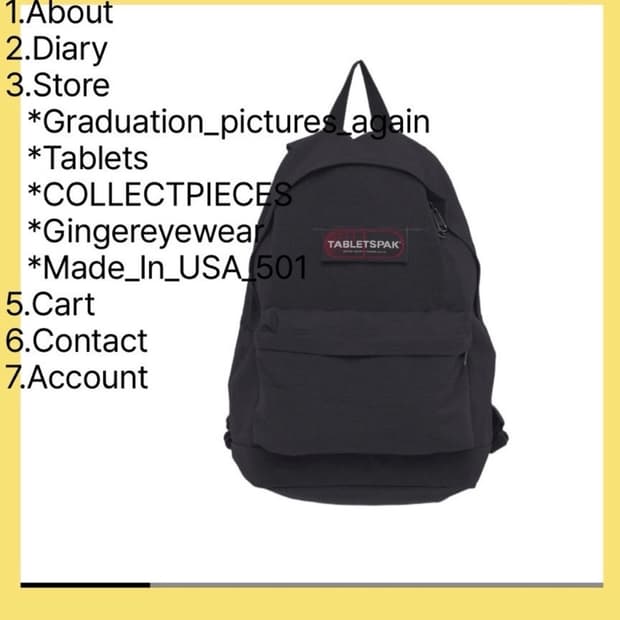 테프스토어즈 백팩