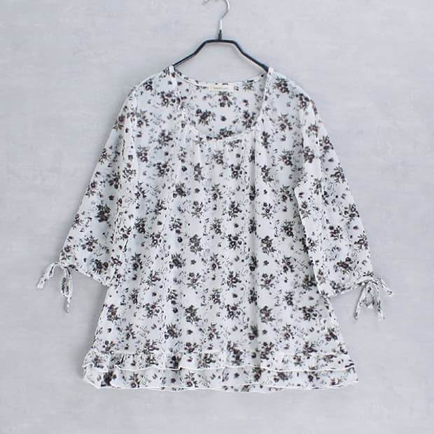 Lacifonelli _ floral blouse _S4415
